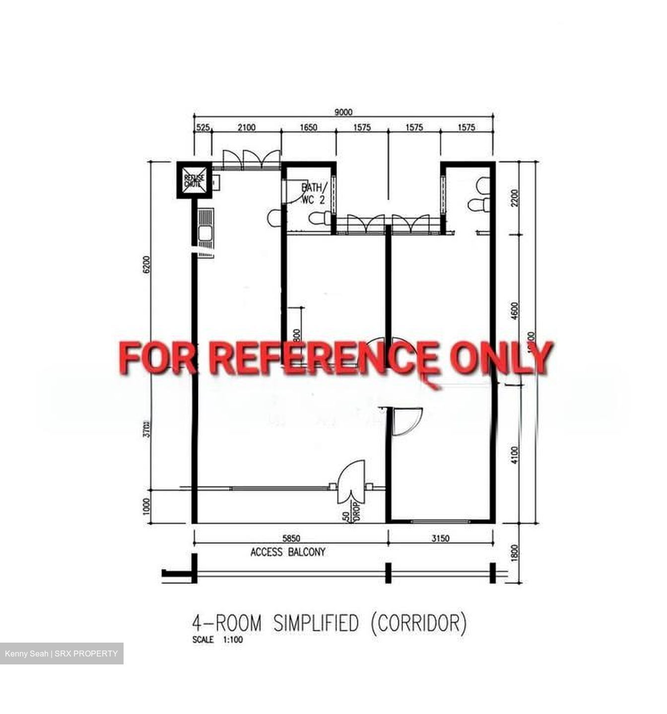 Blk 713 Chong Pang Green (Yishun), HDB 4 Rooms #536455511